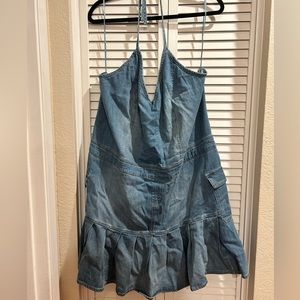 COPY - Wild fable halter denim dress